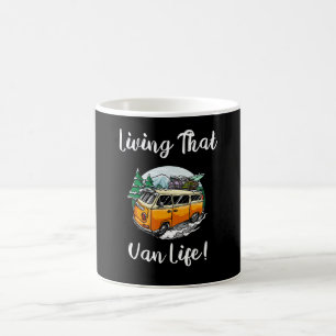Att leva Van Life! Kaffemugg