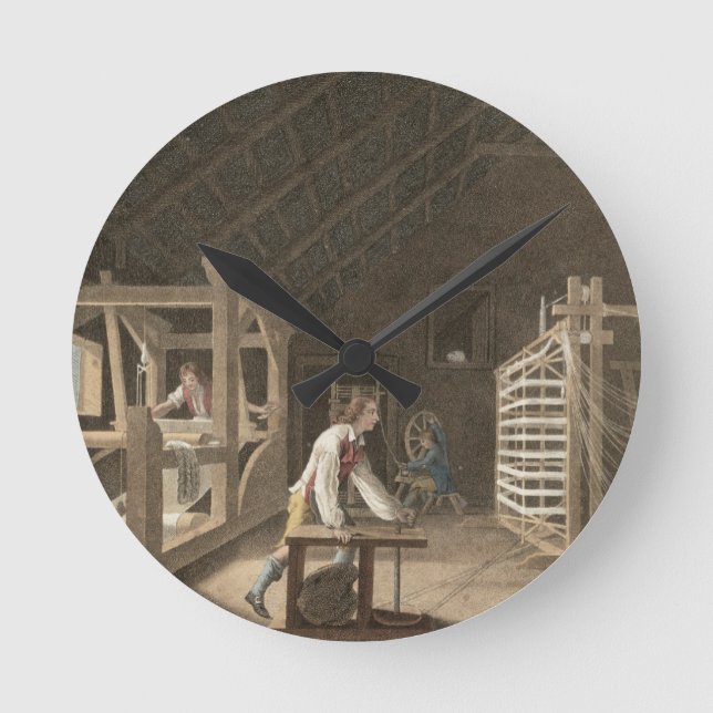 Att linda som snedvrider med nytt förbättrat rund klocka (Framsida)