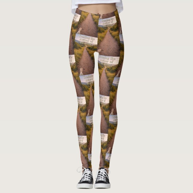 Att lita på författaren leggings (Framsida)