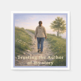 Att lita på författaren pappersservett