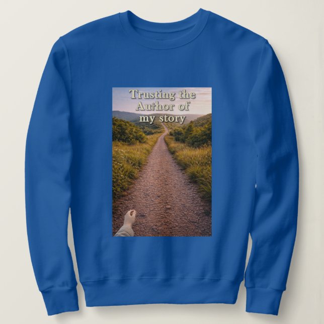 Att lita på författaren t shirt (Design framsida)