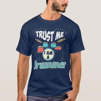 Att lita på mig Im A Drummer Musician Music Älskar T Shirt
