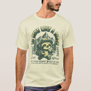 Att ljuga som ett slånande, underbart motivation-b t shirt