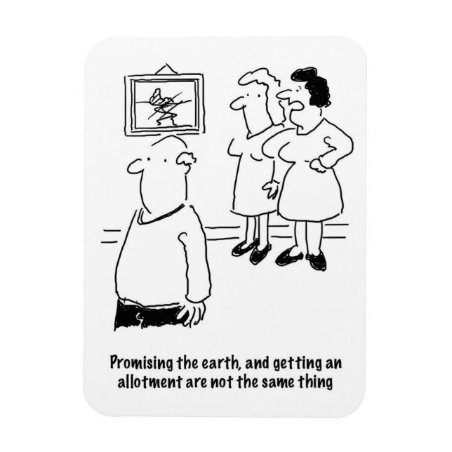 Att lova jorden - få en tilldelning magnet (Vertikal)