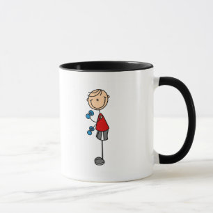 Att lyfta väger Tshirts och gåvor Mugg