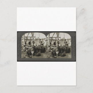 Att lyfta Vatten ut ur Nilen i Egypten omkring 192 Vykort