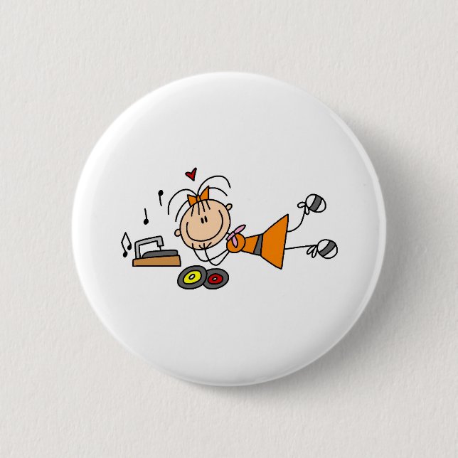 Att lyssna till skivspelaren knäppas knapp (Framsida)