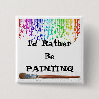 att måla ganska knäppas knapp