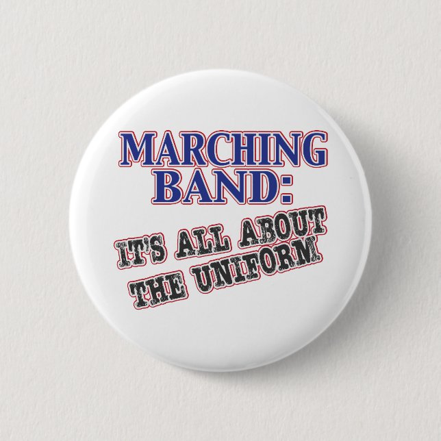 Att marschera musikband är All om det enhetligt Knapp (Framsida)