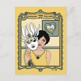 Att maskera dina känslor_C_ vykort