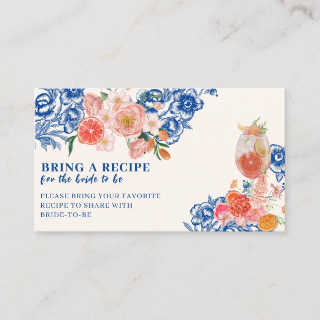 Att mer blommigt Möhippa  en mottagare Tilläggskort (Framsida)