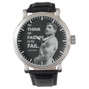 Att Misslyckas (Arthur Saxon) - Old school Bodybui Armbandsur