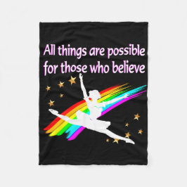 ATT MOTIVERA ALLA SAK ÄR MÖJLIGT DANCERKONSTRUKTIO FLEECEFILT