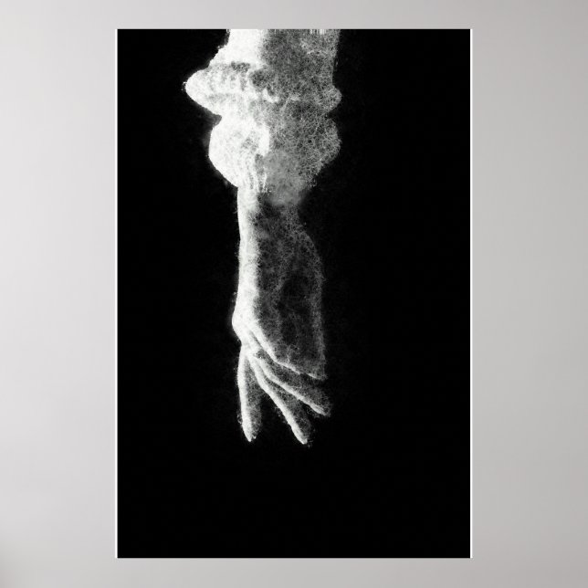 att nå handglossande teckningar poster (Framsidan)