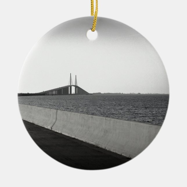 Att närma sig Skywayen Julgransprydnad Keramik (Framsidan)