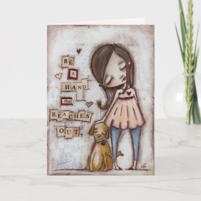 Att ne räcker - hälsningkortet tack kort (Framsida)