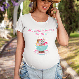 Att odla en söt glassunday t shirt