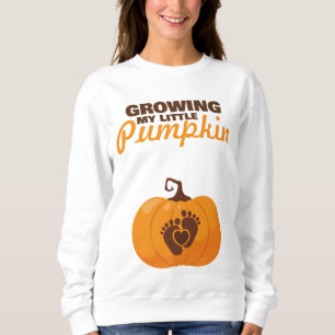 Att odla min lilla Pumpkin Mamma till Fall Hallowe T Shirt