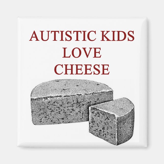 Att öka medvetenheten om autism är vad autistiska  magnet (Framsidan)