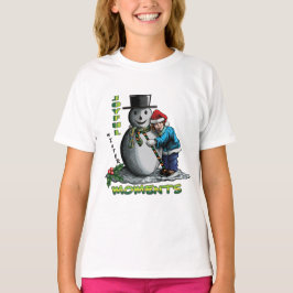 Att omfamna vinterns värme och glädje t shirt