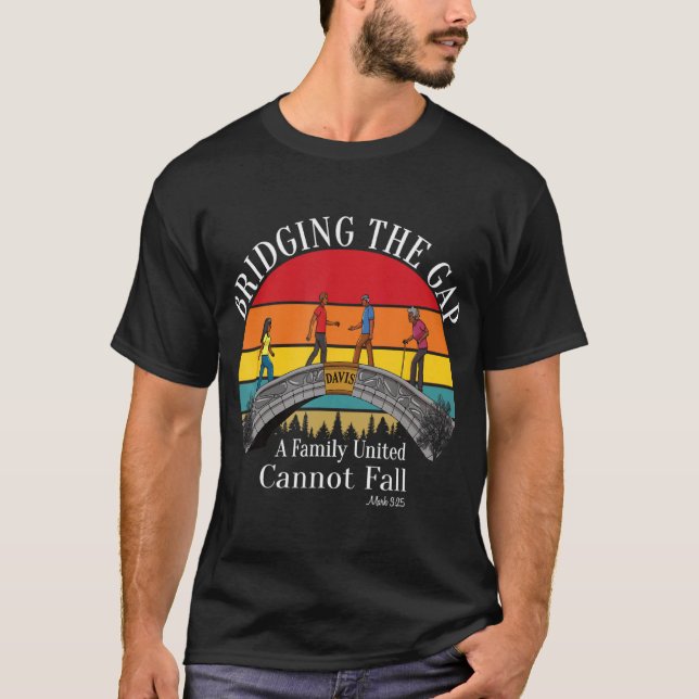 Att överbrygga Gap Davis-familjen T Shirt (Framsida)