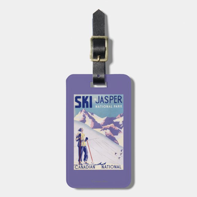 Att posera för kvinna som är öppet, sluttar bagagebricka (Vertikal Framsida)