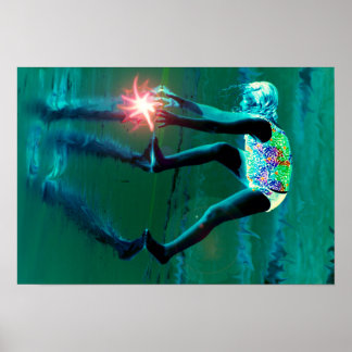 Att Poster konst för spegling