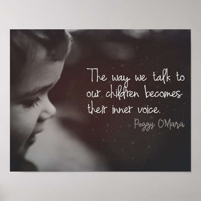 Att prata med våra barn poster (Framsidan)