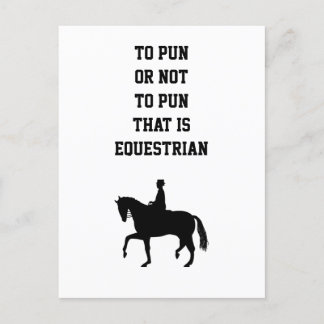 att pun eller inte pun vykort