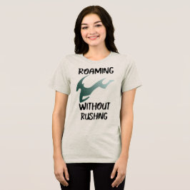 Att resa ensam utan att stressa t shirt