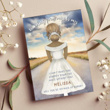 Att resa från miss till mrs Bridesmaid Frieri