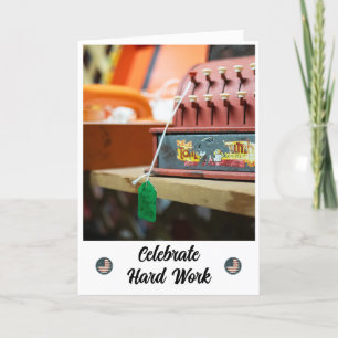 Att respektera varje Byggande hand Tack Kort