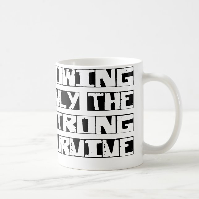 Att ro överlever kaffemugg (Höger)