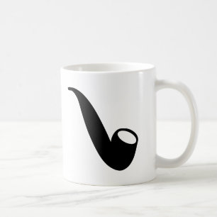 Att röka leda i rör kaffemugg