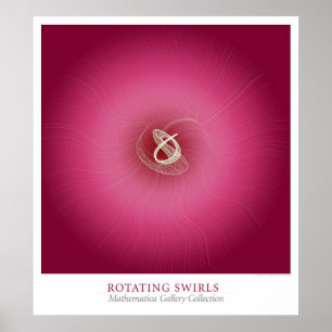 Att rotera virvlar runt poster