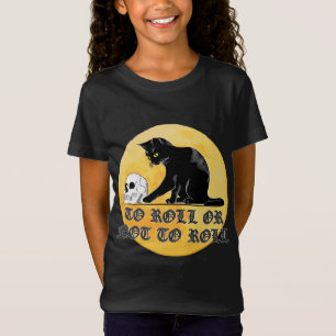 Att rulla eller inte rulla Shakespeare-katt med sk T Shirt