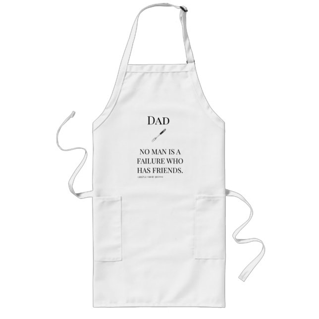 Att säga en ängel Long Apron Långt Förkläde (Framsidan)