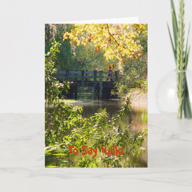 Att säga Hej Kort (Framsida)