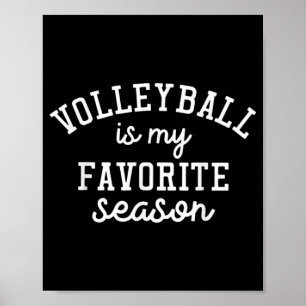 Att säga till idrotten Älskare Volleyball är min f Poster