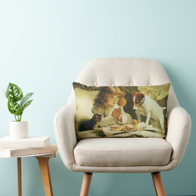 Att säga våra böner, Suspense Charles Burton Barbe Lumbarkudde (Stol)