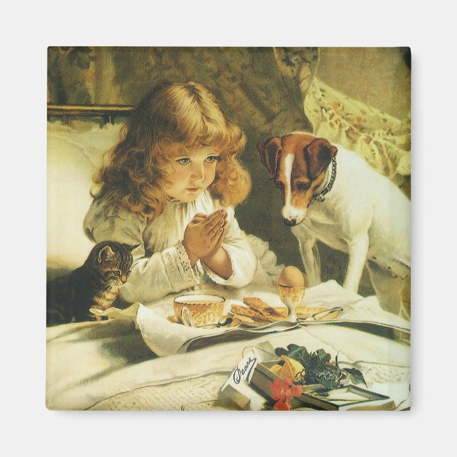 Att säga våra böner, Suspense Charles Burton Barbe Magnet (Framsidan)