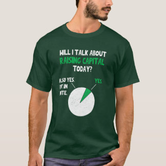 Att samla in kapital Sartups insamling av medel Ro T Shirt