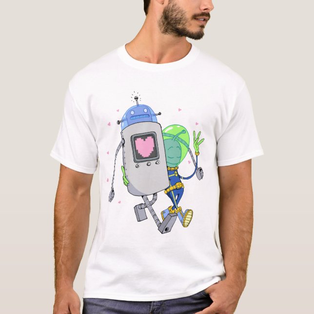 Att sända ut en tonsignal Boop att sända ut en T-shirt (Framsida)