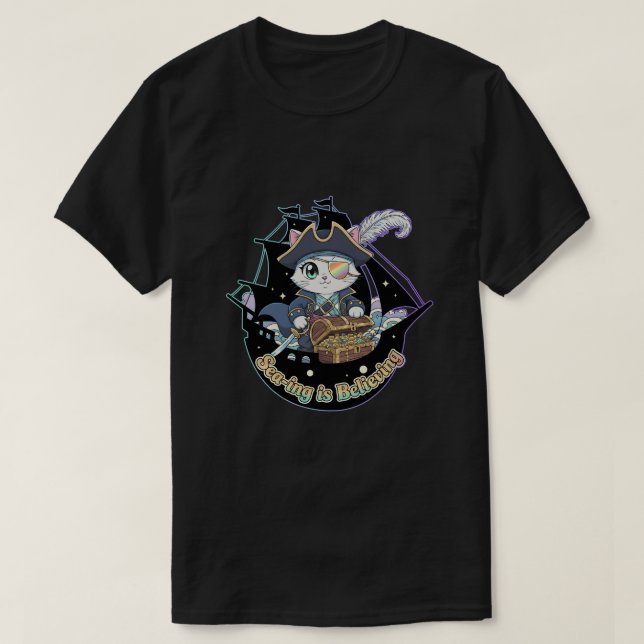 att se är att tro t shirt (Design framsida)