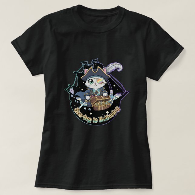 att se är att tro t shirt (Design framsida)