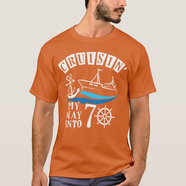 Att segla min väg in t shirt (Framsida)