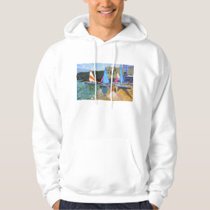 att segla skolar den calella de palafrugall sweatshirt med luva