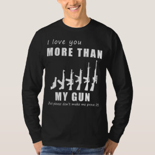 Att sikta på Kärlek - jag Kärlek mer än Gu T Shirt