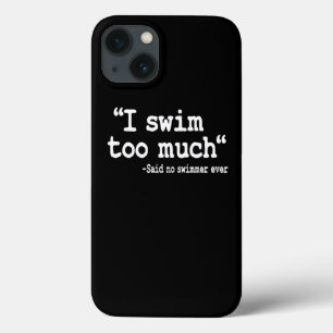Att simma i Simman för mycket citattecken Swimmer