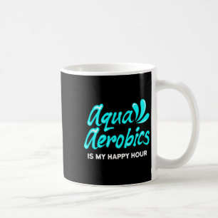 Att simma Vatten Aerobics Älskare Aqua Aerobics är Kaffemugg